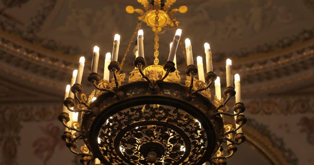 lustre en bronze : estimation