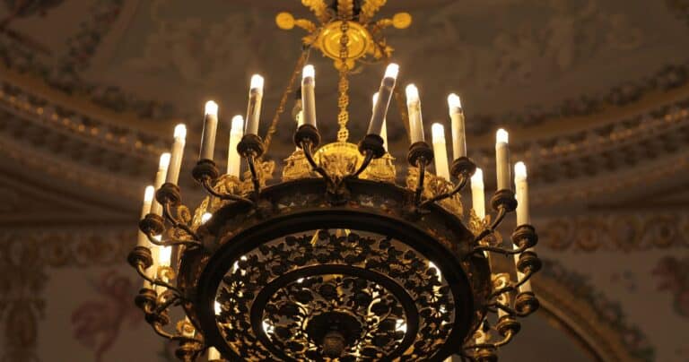 lustre en bronze : estimation