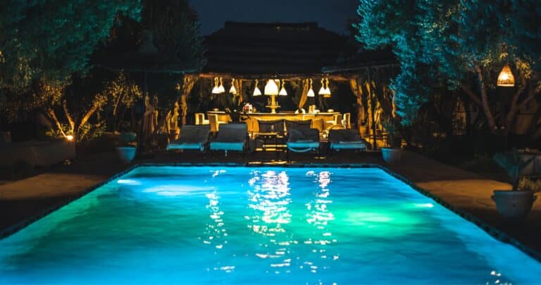 spot piscine led