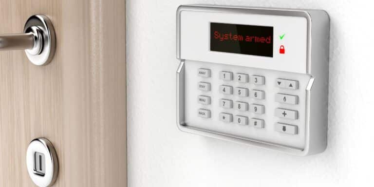 alarme porte d'entrée appartement