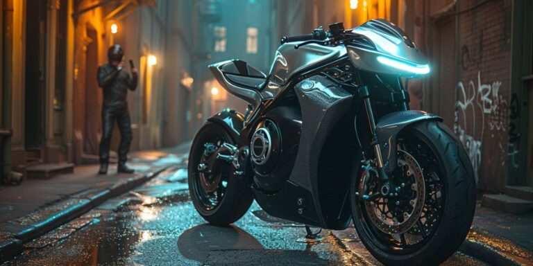 alarme moto avec avertisseur à distance