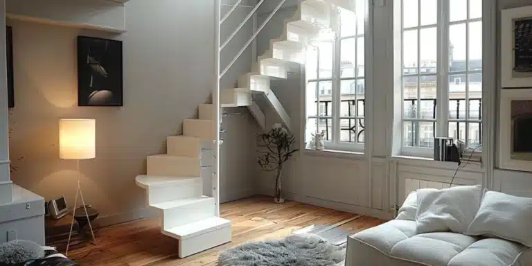 escalier gain de place