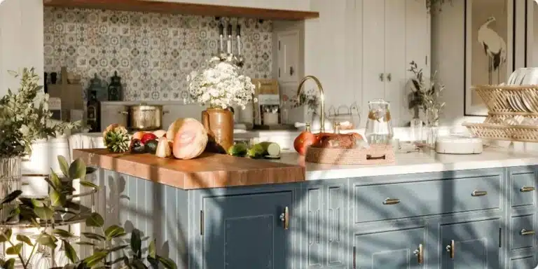 Cuisine style campagne chic