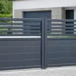 portail battant en alu 2 vantaux